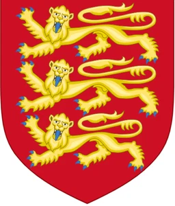 Royal Arrms of England Coat of Arms Self Adhesive Sticker