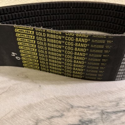 RBX105-5 Carlisle Gold Ribbon Cog-Band Belt