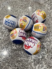 Zuru Mini Brands BOOKS SERIES 2 Bundle LOT of 6 Six Balls Brand New
