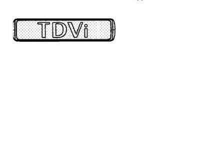 ''TDVi'' BOOT BADGE / TRUNK LID PLAQUE - Jaguar XJ X350 2.7 Diesel 2005-2010