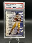 TOM BRADY 2000 SKYBOX IMPACT ROOKIE RC #27 PSA 8 - PATRIOTS, BUCCANEERS, G.O.A.T