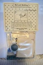 NOS GAIL WILSON DUGGAN DESIGNS Bed & Bedding WOOD DOLLHOUSE MINIATURE Furniture