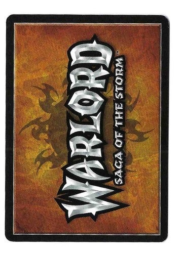 Warlord: Saga of the Storm CCG Build Your Own Deck Singles! Collector's items - Picture 88 of 220