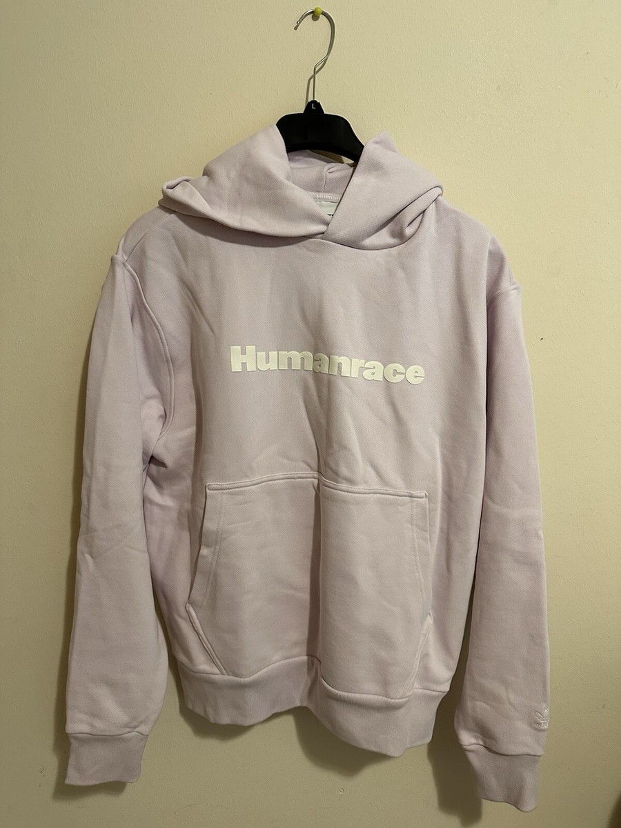Adidas Originals Pharrell Williams Sz Large Humanrace Hoodie Almost Pink  HS4816