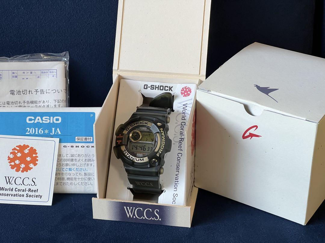 Casio G-SHOCK Frogman DW-9902GWC-8JR Black Gold Silver Gray