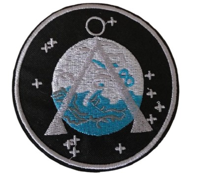 Stargate Project Patch Stargate SG-1 PROJECT EARTH Embroidered 4 Inches in Diameter Iron on ...