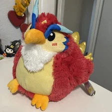 Phoenix Red Bird Squishable Plush 8.5”