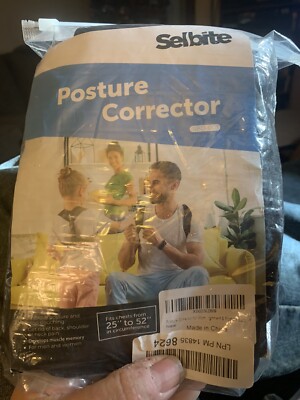 Selbite Posture Corrector Fits 24”-52” Chest New Open Box UK