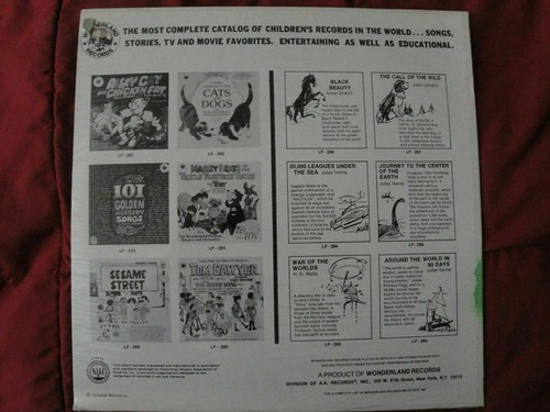 FAVORITE CAMP SONGS NEW MINT SEALED VINYL LP 1974 WONDERLAND GOLDEN RECORDS - Picture 2 of 2