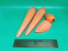 Vintage M.T.C. Carrot Vegetable Veggie Lot Pretend Play Kitchen Food Multi Toy