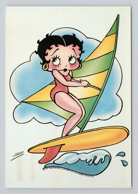 Betty@プロフ必読☆⭐️SALE⭐️ラッシュブースト ロダン Betty Boop Wind Surfer Boop 1985 KFC / Fleischer Studios 661-008