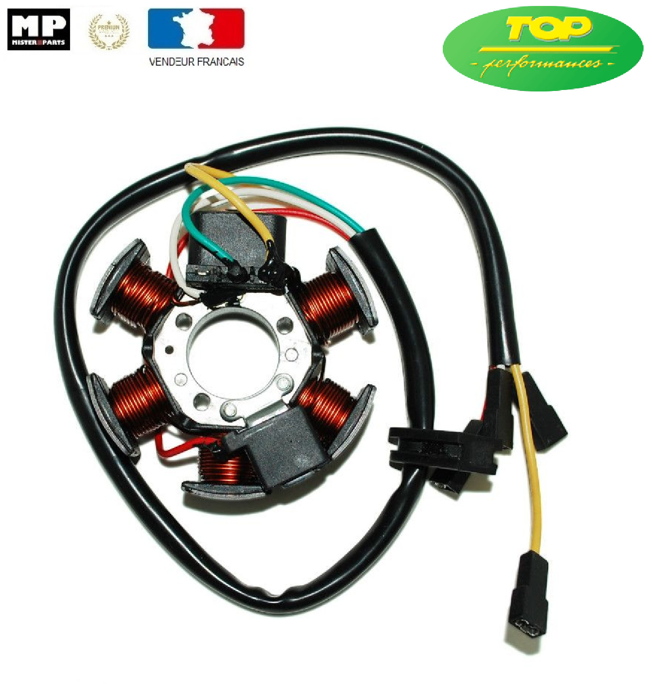 Stator allumage Top Perf resout les pannes de demarrage sur Derbi GPR 2006-2010