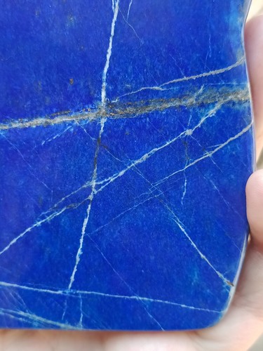 391g Natural Lapis Lazuli Freeform Polished Crystal Mineral Specimen - Picture 18 of 18