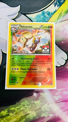 shiny volcarona pokemon card Volcarona - 15/114 - 4th Place League Holo Shiny Promo - Pokemon Card - NM