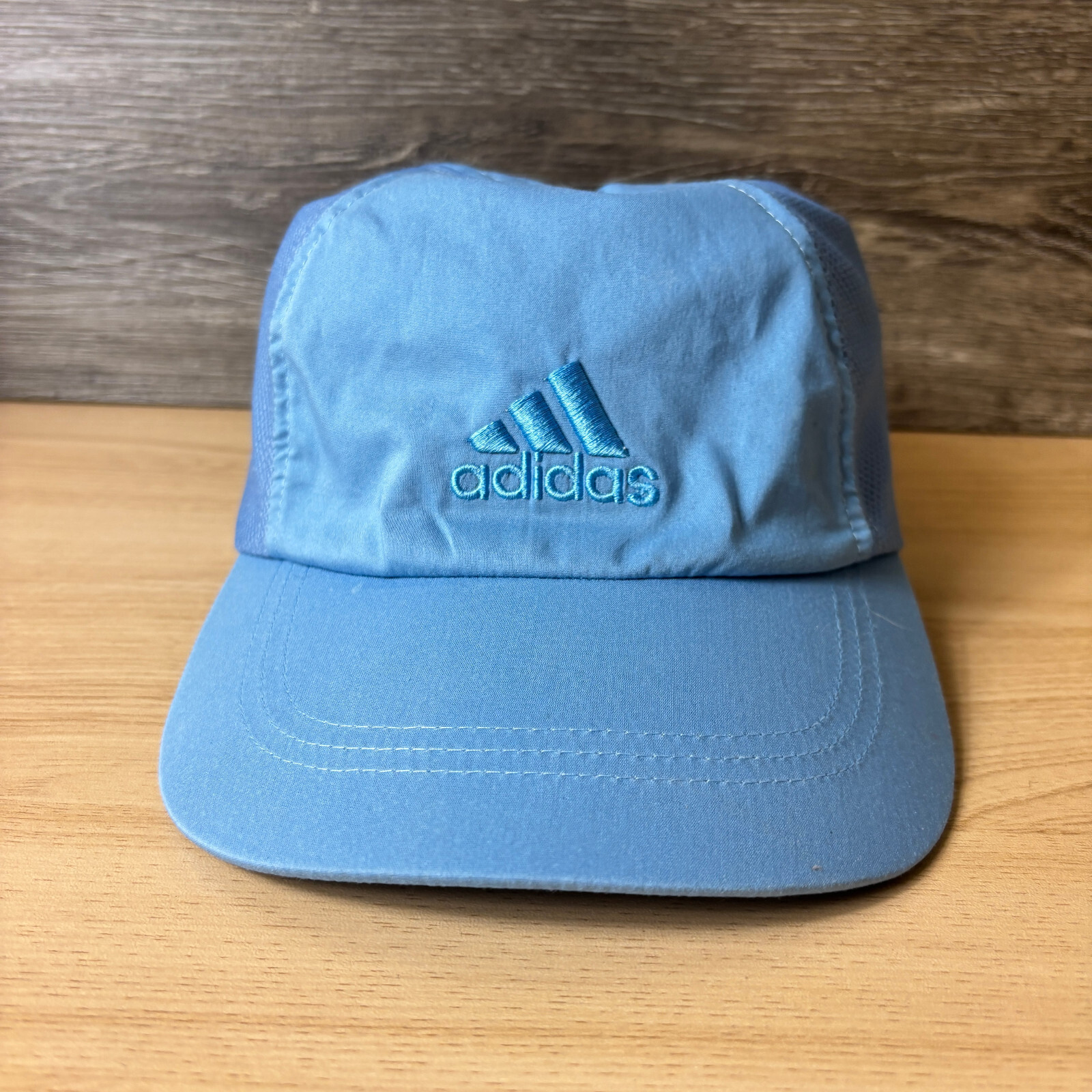 PONY Cappello Adidas berretto aderente taglia unica donna blu performance tennis golf coda di cavallo