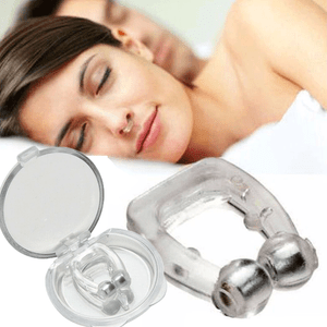 Anti-Snore-Magnetic-Silicone-Nose-Clip-Stop-Snoring-Apnea-Aid-Device-Stopper-NEW
