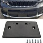 Front License Plate Bracket Tag Mounting w/ HW For Jeep Grand Cherokee 2022-2024