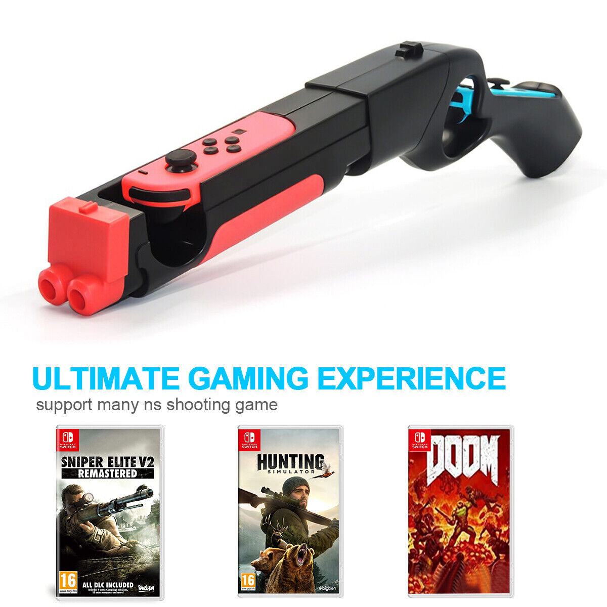 Pcs Shootout Game Handle Shooter Trigger Gamepad Gun, 54% OFF