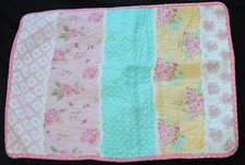 Rose Floral Standard Sham pink multi girls bedding nwop 102