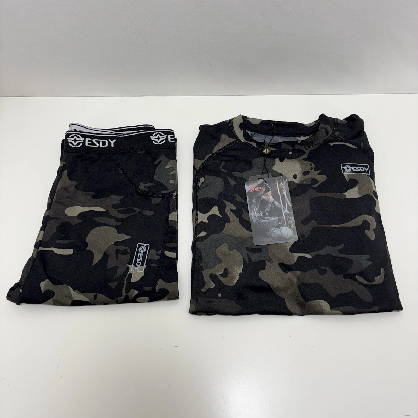 ESDY Men’s Thermal Underwear Set - Size 2XL - Tactical Fleece Base Layer - New
Opens in a new window