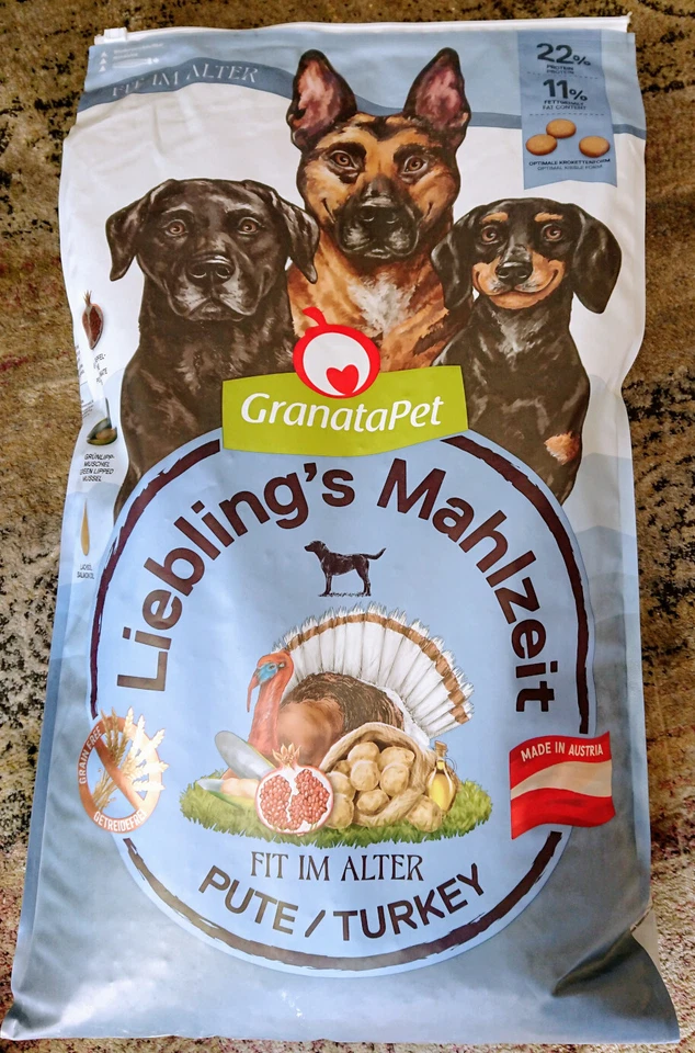 Granata Pet Lieblingsfutter Senior Pute 8,4 kg