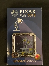 Disney DL - Wall-E and Eve - Pixar Pals Fest 2018 LE Pin 128608