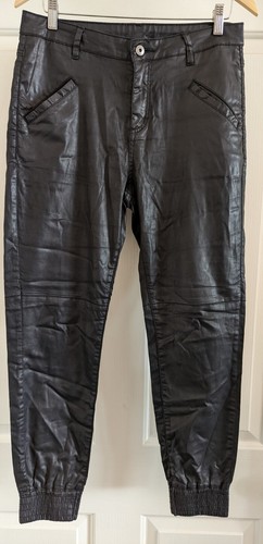 Witchery Coated Faux Leather Black 
