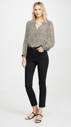 NWT Mother Denim Mid Rise Dazzler Ankle 