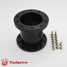 3 Steering Wheel Spacer Black Aluminum For Grant Apc Pilot