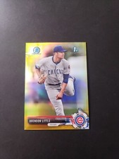 2017 Bowman Draft Chrome Gold Refractor /50 Brendon Little #BDC-188