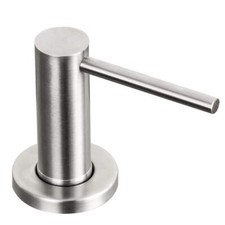 Soap Dispenser for Kitchen Sink Brushed Nickel Stainless Steel Countertop Pum...