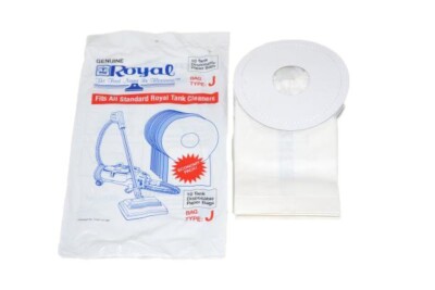 Royal Type J vacuum bags #3041147001, 1pk of 10 bags for Royal Pony Tank Cleaner
