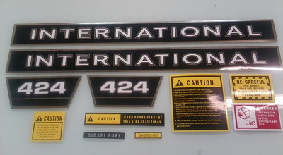 International 424 Hood decals and more | eBay