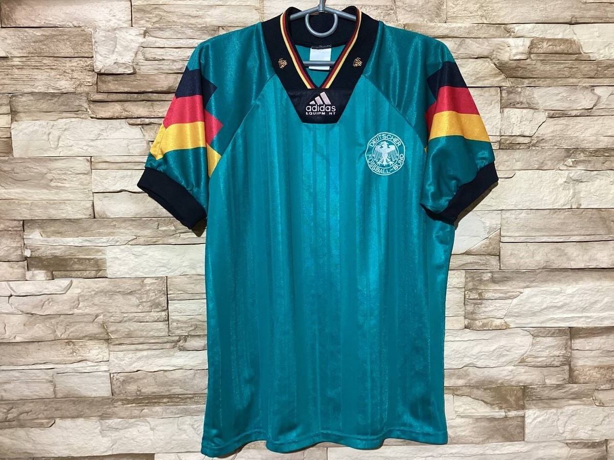 90s アディダス ドイツ代表 92-94年アウェイユニフォー GERMANY 1992 1993 1994 Away Football Shirt Soccer Jersey Adidas Sz