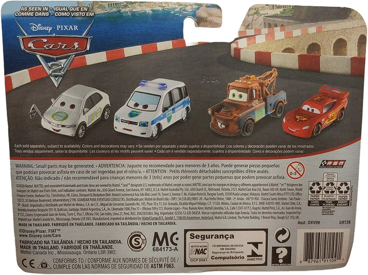 Disney Pixar Die-Cast 1:55 Scale Cars Lightning McQueen Vehicle, 1 ct -  City Market