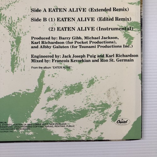 Diana Ross - Eaten Alive ED.135 12" Vinyl Record - Very Good Condition - Picture 10 of 15