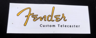 FENDER TELECASTER 1962 HEADSTOCK LOGO TETE DE GUITARE FENDER TELECASTER 1962