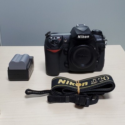 Nikon D200 DSLR Camera Body - 10.2MP CCD Sensor, Approx. 51,000 