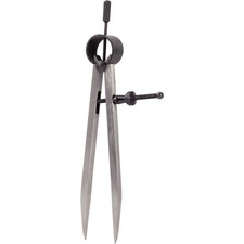 KS TOOLS 300.0404 Pr&auml;zisions-Feder-Spitzzirkel, 190mm