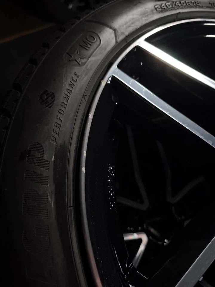 4 Winterreifen 245/45 - 275/40R18 18"  Dezent Alufelgen KBA 53732 KBA 53731 - Bild 4 von 4