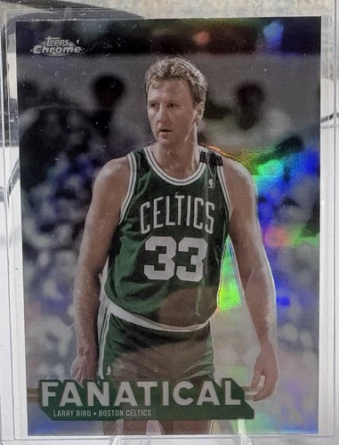 2025 Topps Chrome Larry Bird Base (RAW)