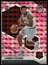 2020-21 Panini Lamar Stevens #238 Mosaic Camo Pink Prizm