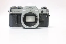 Canon AE-1 Program Body Only 35mm SLR Film Camera Silver From JAPAN