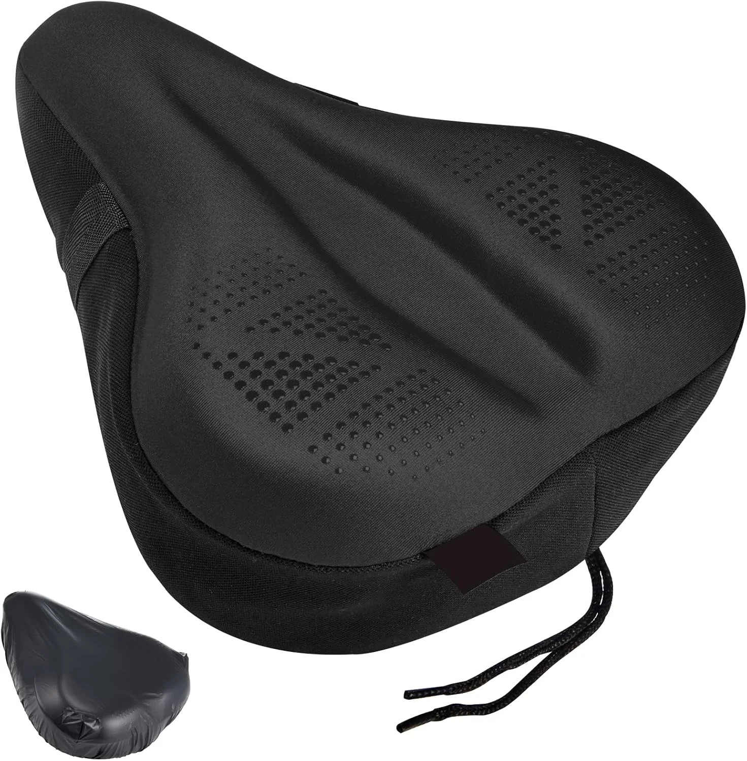Zacro Bike Seat Cushion - Padded Gel Bike Seat Cover for Men