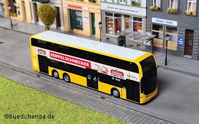 Alexander Dennis Enviro 500 -ADL BVG Berlin - Pfennigs Doppels - H0 1:87- Rietze