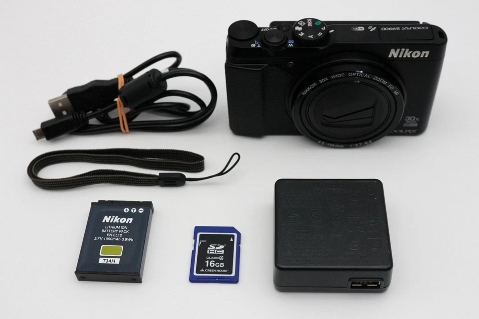 [ N MINT ] Nikon COOLPIX S9900 BK  Compact Digital Camera English OK  From JAPAN - Image 4 of 4