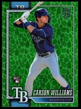 Carson Williams - 2026 Topps Series 1 Easter Green Leaf Foil #25 (RC) FREE SHIP