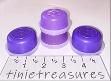 Tupperware Smidget Set Of 4 New Purple tinietreasures
