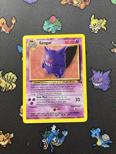 Pokemon Gengar 20/62 Fossil - LP