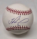 Troy Percival Signed Rawlings Official Major League Baseball BECKETY ANGELS D2
